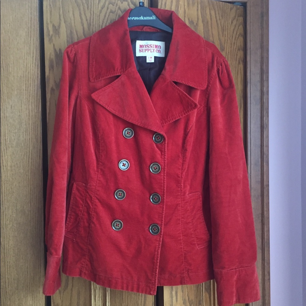 Mossimo orange/red blazer
